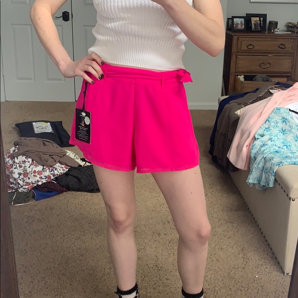 Hot pink Shorts